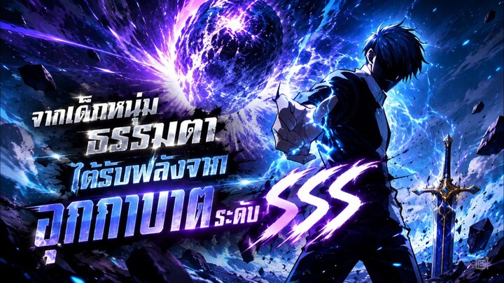 จากเด็กหนุ่มธรรมดาได้รับพลังจากอุกกาบาตระดับSSS ตอนที่ 1-15