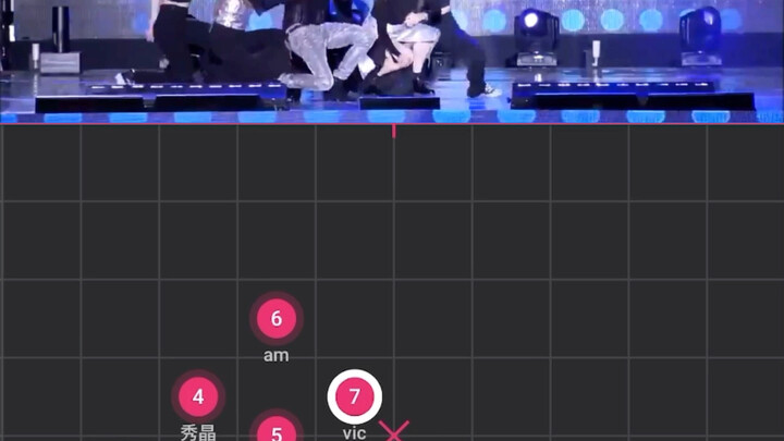 f(x) - 4 Walls mirror-style live performance choreography (line dance/cover dance), for personal use