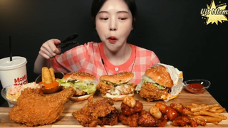 Hamburger Jalapeno, khoai tây chiên, gà rán siêu to phần 2 #anngonmoingay