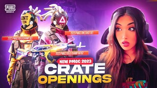 PMGC 2023 LUCKY CRATE OPENING || 2023 PMGC GOLD CHAMP M762 ON-HIT + SET || PUBG MOBILE