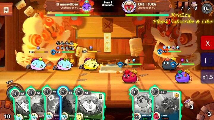 AXIE ORIGIN SUSTAIN TRIPLE JAR TRIPLE DAWN RARE ERA SEASON 7