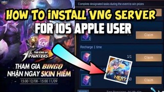 HOW TO INSTALL VNG APPS AND GET REWARDS FOR IOS DEVICE | MOBILE LEGENDS