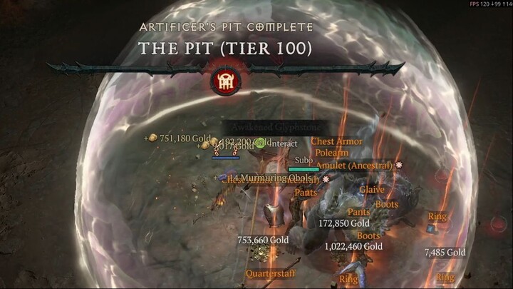 Season 11 - Rake Ape Spiritborn - Pit 100 in 4:47