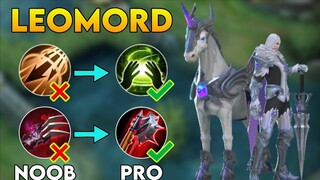 "3 BEST BUILD!!" Leomord Best Build 2020 | Top 1 Global Leomord Build | Leomord Mobile Legends