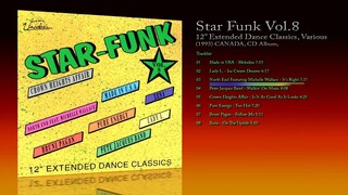 Star Funk Vol.8 (1993) 12' Extended Dance Classics, Various [CD Album]