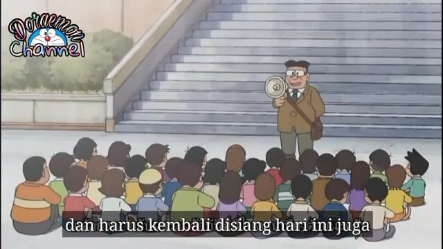 Nobita dan perempuan bertopen bahasa Indonesia