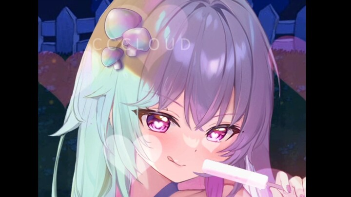 【Zombi vs Tanaman versi antropomorfis】💜 Jamur Penggoda 💜