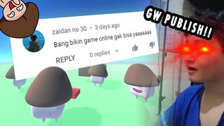 PERTAMA KALINYA! bikin game online yang bakal GW PUBLISH!!!