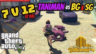 PAANO UBUSIN ANG ISANG GANG IN 3 MINS(TANIMAN VS BGxSG) | GTA V RP