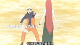 นารูโตะพบกับแม่ของเขาเป็นครั้งแรกและเข้าใจผิดว่าคุชินะเป็นคิวบิ
