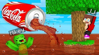 Mikey and JJ Survive, But Coca Cola Rises Every Minute in Minecraft (Maizen)