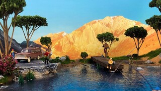 Florida fishing // Step by step (Diorama Tutorial)