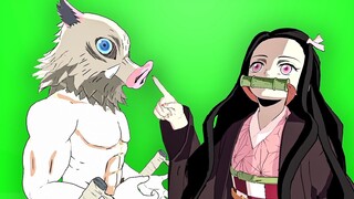 Inosuke treinou a Nezuko no Demon Slayer Vr!