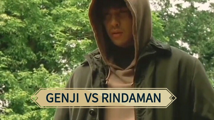 pertarungan Genji melawan RINDAMAN
