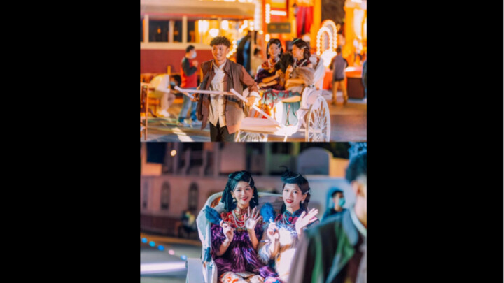 What happens to a disobedient child at Chimelong? Of course, they'll be dragged up to dance by their