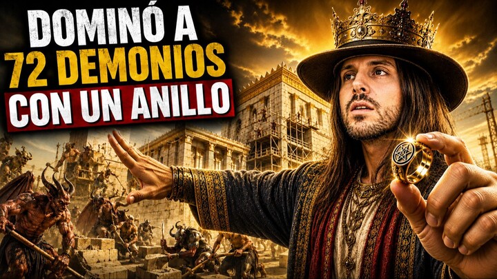 Salomón construyó el Templo de Jerusalén gracias a DEMONIOS