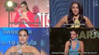 Full Interview Final Q&A - Ann Anchilee Scott-Kemmis - Miss Universe Thailand 2021 - Vietsub ứng xử