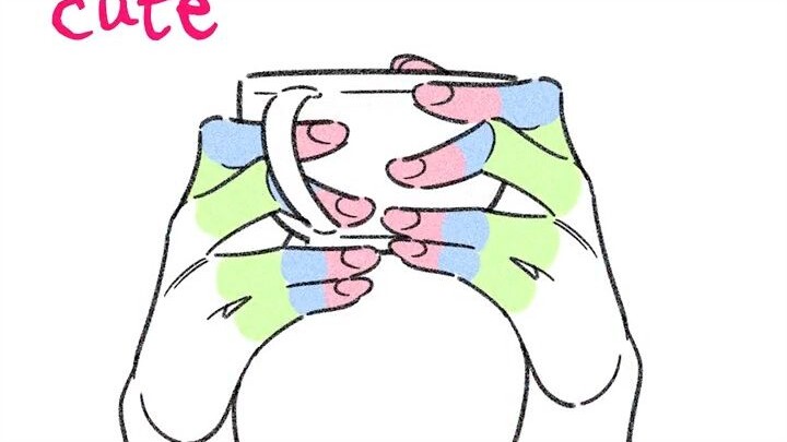 【Kawaiisensei】Two Ideas for Holding a Cup丨Cute vs. Sexy
