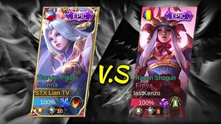 TOP GLOBAL SELENA VS TOP GLOBAL FREYA | Mobile Legends