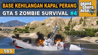 BASE BREAKPOINT KENA SERANGAN - GTA 5 ZOMBIE SURVIVAL #583