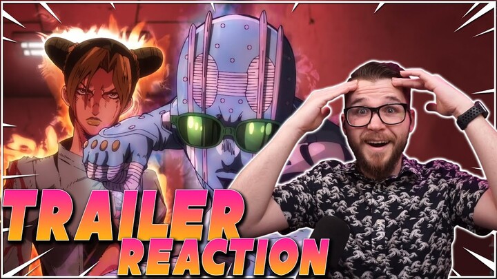 😲😲 | JoJo's: Stone Ocean Official Trailer Reaction!