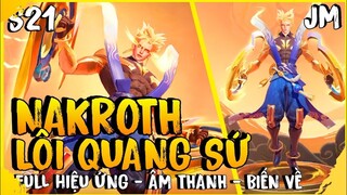 LQMB : Mod Skin NAKROTH Lôi Quang Sứ Full Hiệu Ứng Mới Nhất Mùa 21 - Jin Moba