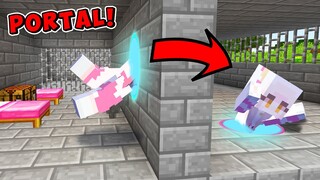 MOMON & ATUN KABUR PAKAI PORTAL DARI TEMPAT MENGERIKAN ft @BANGJBLOX