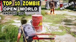 Top 10 Best ZOMBIE Games for Android iOS 2022 | Best Zombie OPEN WORLD Survival Zombie games Android