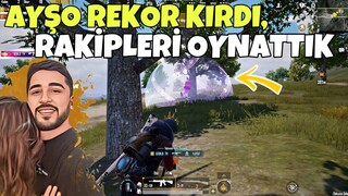 AYŞO REKORUNU KIRDI, RAKİBİ OYNATARAK VURDUK! -PUBG MOBİLE