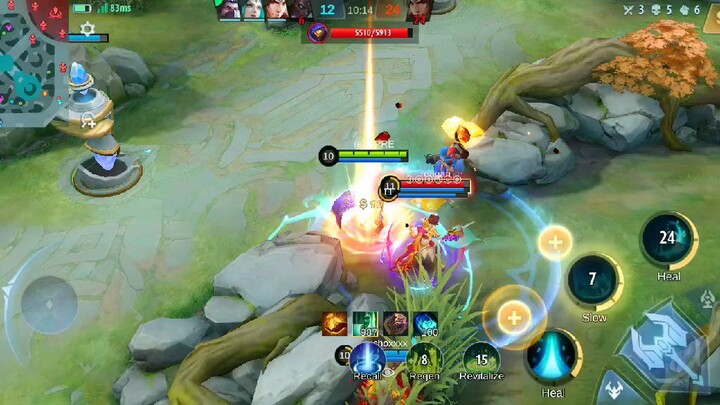 Estes super heal #mlbb