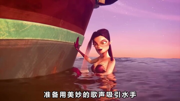 Mermaid dreams of seducing sailors—but ends up becoming a power-generating tool instead!