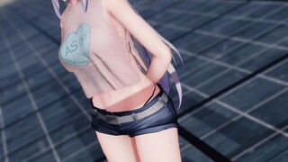 [把持不住系列MMD]女友有双绝世美腿，乖巧可爱还百般顺从，可惜、是纸片人๑乛◡乛๑---IA - Conqueror