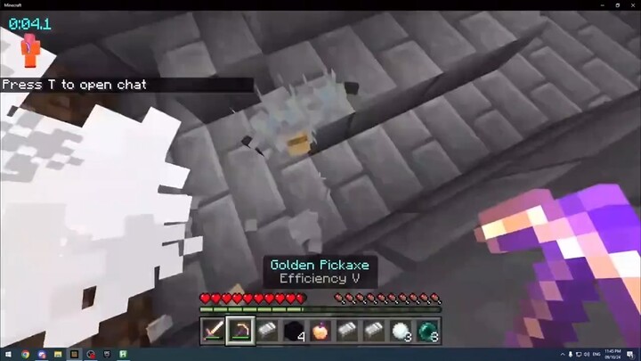 25s Speedrun Minecraft?
