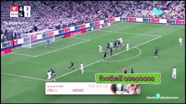 Hat trick for Kylian Mbappé! What a brilliant assist from Vini Jr🇪🇸 Real Madrid 4-1 Real Socied