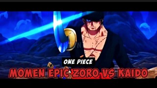 Kaido Kewalahan Melawan Zoro Mode Ashura π₯π₯