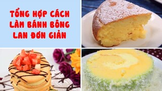 Tổng Hợp Cách Làm Bánh Bông Lan Đơn Giản