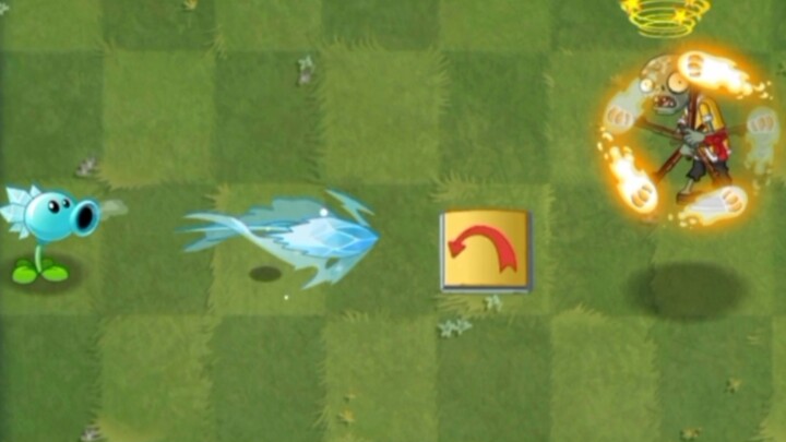 Which max-level plants can take down the Torch Monk Zombie (with a trampoline)?