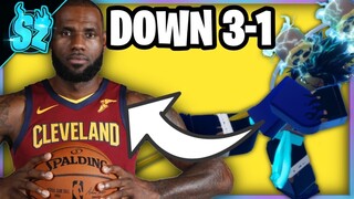 I TURNED INTO LEBRON JAMES AND CAME BACK FROM A 3-1 DEFICIT | grand piece online