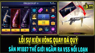 Lỗi Vòng Quay Đá Quý Mới || Săn M1887 Thế Giới Ngầm Ra VSS Nổi Loạn Quá Rẻ || Free Fire