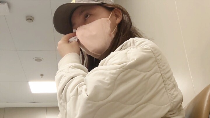 第一次陪男朋友做检查，紧张地哭了…