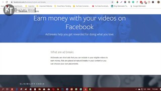 How to Apply Facebook Ad Break in Less than 1 minute and Check the Minimum Requirements