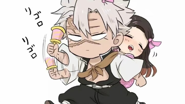 Even Strong Wind Brother can’t resist how cute Douzi is!! “Demon Slayer”