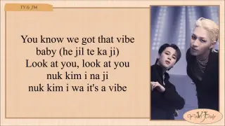 TAEYANG 'VIBE (feat. Jimin of BTS)' Easy Lyrics