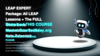 [GET] LEAP EXPERT Package: All LEAP Lessons + The FULL White Dove Masterclass Series – Nate Zeleznic
