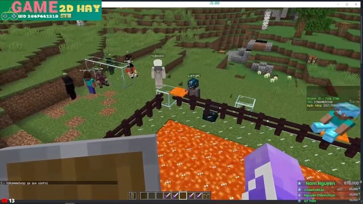 EVENT MINECRAFT SEVER !! Giải PVP Cây Nhà Lá Vườn 8