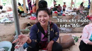 Khám phá chợ côn trùng Tây Bắc - Tập 02: Chị gái bán tôm đồi xinh đẹp làm bao anh xao xuyến | MỘC 26