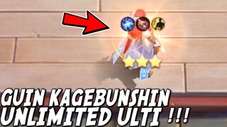 GUINEVERE KAGEBUNSHIN ELEMENTALIS UNLIMITED ULTI ! SUMPAH INI RUSUH PARAH COY ! WKWKWKWKWK