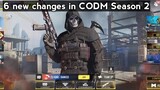 6 new changes made in CODM Season 2