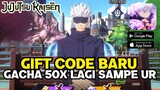 gift code terbaru dan gacha lagi demi hero ur di game jujutsu kaisen tokyo saga