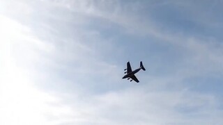 一架即将坠毁的飞机！